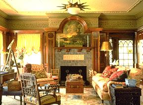 Chauncy Frieze installed in a house