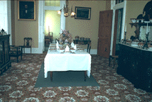 Picture of Floral Cartouche carpet in room
