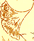 detail of Ginko Leaf wallpaper