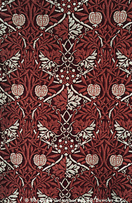 Vine & Pomegrante Carpet pattern