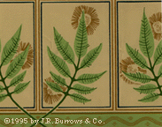Persis Frieze Green pattern