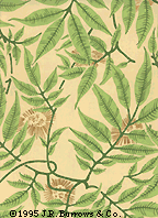 Persis Wall green pattern